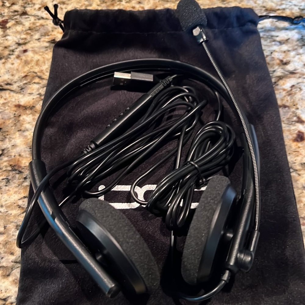 Brand new USB Computer Headset with Microphone - Picture 3 of 4